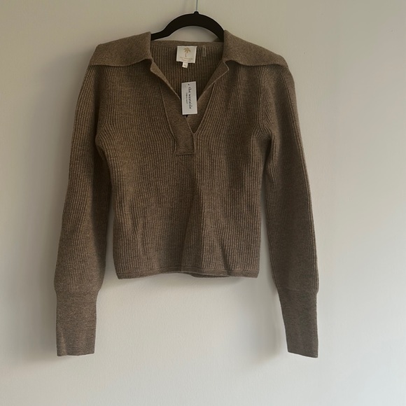 The Westside | Amber Sweater Deep V-Neck - Picture 1 of 3